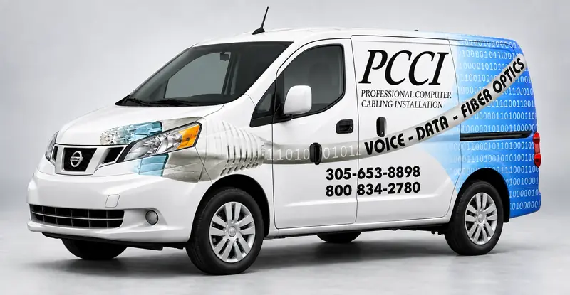 PCCI wrapped compact service van